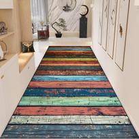 Šiaurietiško stiliaus prabangus prieškambario kilimas Neslystantis Plaunamas Ilgas takas Praėjimo kilimas Pritaikoma apdaila Įėjimo grindų kilimėlis 60x200cm 23.6x78in