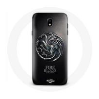 Dėklas Samsung Galaxy S5 'Sostų žaidimas' Targaryen ugnis ir kraujas