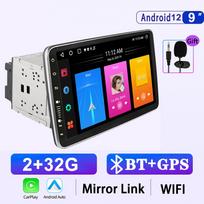 REAKOSOUND 9 colių Carplay automobilinis stereofoninis universalus 2Din Android Radio 360 pasukamas ekranas daugialypės terpės grotuvas Autoradio Audio 4-core 2+32CP+mic