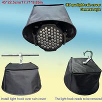 Beam Moving Head Apdangalas nuo lietaus Sijos scena Lengvo lietaus sniego paltas Apdangalas nuo lietaus Par Light Neperšlampamas juodas plastikas 28*25*21cm white