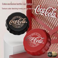 Belaidės „Bluetooth“ pusiau ausyse įdedamos ausinės „Coca-Cola“