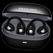 Philips TAT3469 Atvirų ausų belaidės ausinės su klipsu juoda