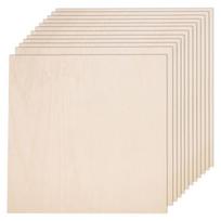 M-Modern-Basswood Board,Basswood Sheet Plywood Smooth Craft Wood Board For Laser Cutting,DIY Building Model 30X30x0.3Cm beige