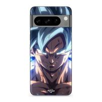 Telefono dėklas - MANIACASE - Google Pixel 8 Pro - Dragon Ball Z GOKU - Silikonas TPU - Juodas juoda