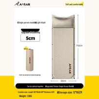 Aoran Self-Inflating Camping & Home Air Mattress Single beige