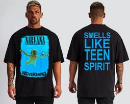 26 NIRVANA NEVERMIND PRIEKINĖ IR GALINĖ SPAUDA T-MARŠKINĖLIAI VYRIŠKI DYDŽIAI Unisex T-MARŠKINĖLIS XL