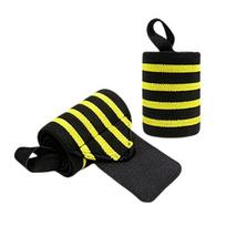 Yousheng 2Pcs Wrist Compression Strap Adjustable Wrist Support Wrap Sprain Prevention Men Women Strength Training Weightlifting Deadlifts Wrist 2pcs geltona