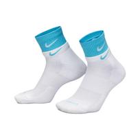 Nike Everyday Plus Cushioned Ankle Tube Socks 'White Blue' Men's DH4058-103 M