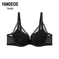 Fen Di Shi Women's Lace Push-up Underwire Bra 80B juoda