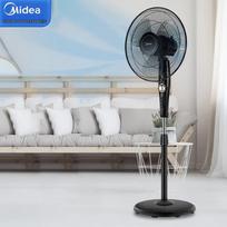 Midea 16 colių pastatomas ventiliatorius su 3 greičiais ir laikmačiu, CN kištukas (adapteris įtrauktas)
