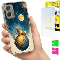 Etui Do Motorola Moto G06 / G06 Power Obudowa Case Plecki Lisek + Szkło