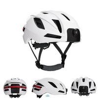 Smart Helmet Sports Camera Wifi 1080P Hd Video Recording Bluetooth Headset Gps Voice Reminder Motorcycle Helmet Camera balta