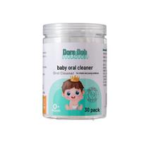 Dora Dobu Infant Oral Cleaner: Newborn Baby Gauze Toothbrush & Tongue Scraper