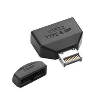 SinLoon USB 3.0 Front Panel Header Type-E - USB 3.0 19/20-Pin Motherboard Adapter Type-E Male to 19-Pin Male Connector Converter