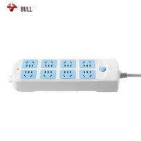 BULL GN-604 8-Outlet Overpower Protection Power Strip 250V