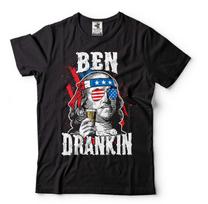 Mens Ben Drankin Shirt Funny 4th Of July Shirt USA President Tee Franklin Shirt 3XL