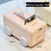 Nordic Minimalist Tissue Box with Remote Holder for Living Room & Dining Room