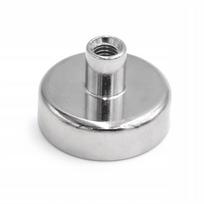Magnes Neodymowy Uchwyt W Obudowie, Gwint Wewnętrzny D25X8Mm M5