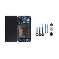 Original Ecran LCD & Vitre tactile Phantom Blue Assemblés Sur Châssis Et Batterie Pour Honor 20 Pro YAL-L41 YAL-AL10 YAL-TL10