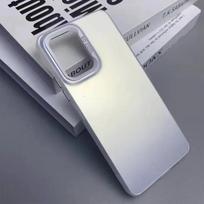 For Samsung Galaxy S24 S24Plus Plus + S24Ultra Ultra S24FE Case Matte Laser Colorful Bumper Armor Shockproof Cover Phone Cases For Galaxy S24 sidabras