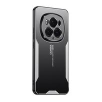 „Honor Magic 6 Pro“ dėklas, metalinis, aliuminio, apsaugantis objektyvą nuo šalčio, skirtas „Honor Magic 6 Pro“, apsaugantis nuo pirštų atspaudų. For Magic 6 Pro sidabras