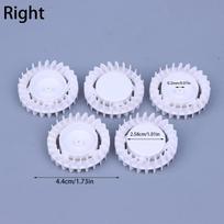 Bulk Pack of 5 Turbofan Centrifugal Impellers for Neck Fans, Hair Dryers, and Fridge Motors
