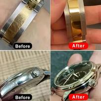 Momentinis laikrodžių poliravimo kremas Metalo rėmo atnaujinimo kremas Dirželio ir ekrano įbrėžimų taisymas Metalo papuošalų taisymo įrankiai one size