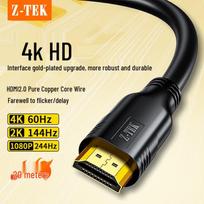 Z-TEK High-Definition HDMI & DisplayPort Cables 20 meters