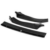 For VW Golf 7 7.5 MK7 MK7.5 GTI GTD R R-Line 2012-2020 Car Front Bumper Splitter Lip Spoiler Body Kit For Volkswagen Gloss Black Gloss Black