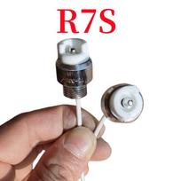 High-Temperature Resistant Bathroom Heater with Golden Tube Connector and Customizable Lamp Head