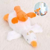 Plush Duck Keychain With Pullopen Lobster And Animal Design For Kids Gift StyleA