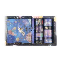 20 vnt./dėžutė Le Petit Prince Space Traveling Washi Tape Set Galaxy Lipnioji juosta DIY Scrapbooking Lipdukas Etiketė Maskavimo juosta Dovana