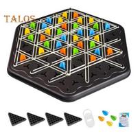 1 rinkinio trikampio šachmatų stalo žaidimas 2–4 žaidėjams Geometrijos mokymasis, susitelkimas, logikos lavinimas, lavinantis guminės juostos trikampio lentos strateginio žaidimo žaislas juoda