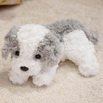 Cute cute dog doll plush toy puppy dog doll children soothing rag doll girl birthday gift 32cm（0.26kg）