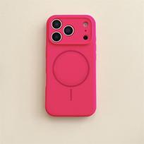 iPhone 17 Pro Max Magnetic Ring Thin Case with Precise Lens Cutout & Soft Protection iPhone 16 Pro beige