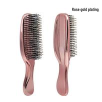 Electroplated Handle Scalp Massage & Hair Treatment Comb