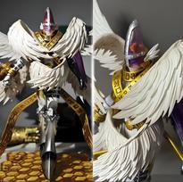 22cm/8.6in Anime Digimon Adventure Figūrėlė Visas kūnas Šventasis Angemonas Veiksmo Figūrėlės Pvc Statulėlė Kolekcinis Modelis Žaislai Dovanos