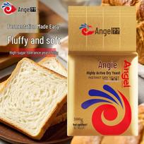 Angel Aktyvios sausos mielės didelio cukraus tešloms 500g