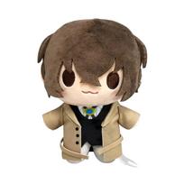 Nakahara Chuuya Dazai Osamu Plush Cotton Doll Body Dress Up Plush Stuffed Toy Cosplay Cartoon Stuffed Toys Children Gifts 20cm 20cm