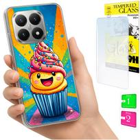 Etui Do Xiaomi 15T Obudowa Foto Case Plecki Grafika Cake + Szkło 9H