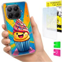 Etui Do Xiaomi 15T Pro Obudowa Foto Case Plecki Grafika Cake + Szkło 9H