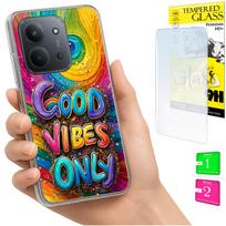 Etui Do Xiaomi Redmi 15C 5G 173Mm / Poco C85 Case Plecki Vibes + Szkło 9H