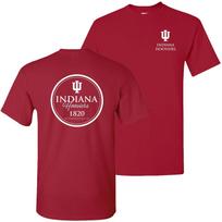 Indiana Hoosiers Classic Circle Licensed Unisex T-Shirt - Cardinal 4XL