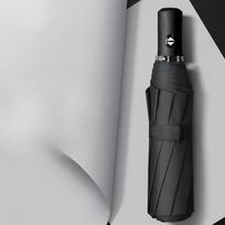 Rebound Proof Auto Open Close Umbrella Heavy Rain Oversized Reinforced Folding Student (as the picture,iron&8K)