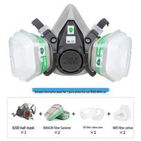 3M 6200 Half-Face Respirator Kit for Special Gases
