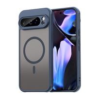for Magsafe Transparent Magnetic Phone Case for Google Pixel 9 10 Pro XL 10Pro 9A Matte Full Coverage Protective Cover H0023 Google Pixel 9