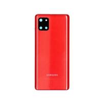 Cache batterie (vitre arrière) - SAMSUNG - Galaxy Note 10 Lite (N770F) - Rouge - Originale - Compatible N770F