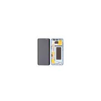 Écran LCD et vitre tactile - SAMSUNG - Galaxy S8 (G950) - Bleu - Reconditionné (REFURB) - Avec châssis mėlyna