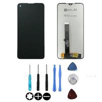 Ecran LCD & Vitre Tactile Noir Sans Châssis Pour Motorola G8 Plus