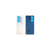 Cache batterie vitre arrière - HONOR - Honor 70 - Premium cristal - Argent - Bleu